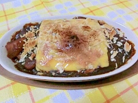 シーフードカレーdeチーズカレードリア♪